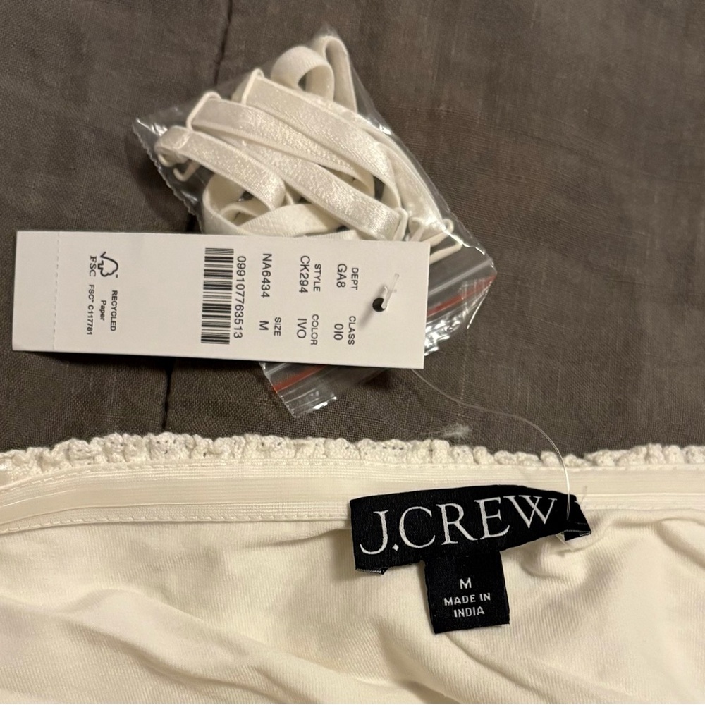 J. Crew Crochet bandeau tank top - Picture 5 of 5